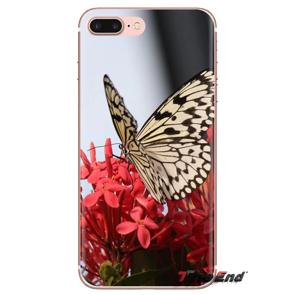 Soft Transparent Shell Covers For Samsung Galaxy A3 A5 A7 A9 A8 Star A6 Plus 2018 2015 2016 2017 Butterfly Wallpaper Background |