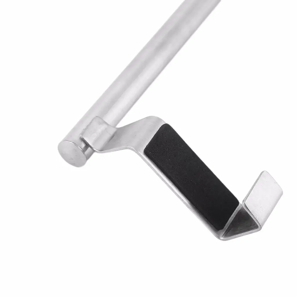 

Bathroom Door Kitchen Towel Over Holder Drawer Hook Storage Scarf Hanger Cabinet Hanging Stainless Steel Towel Rack Leading Life