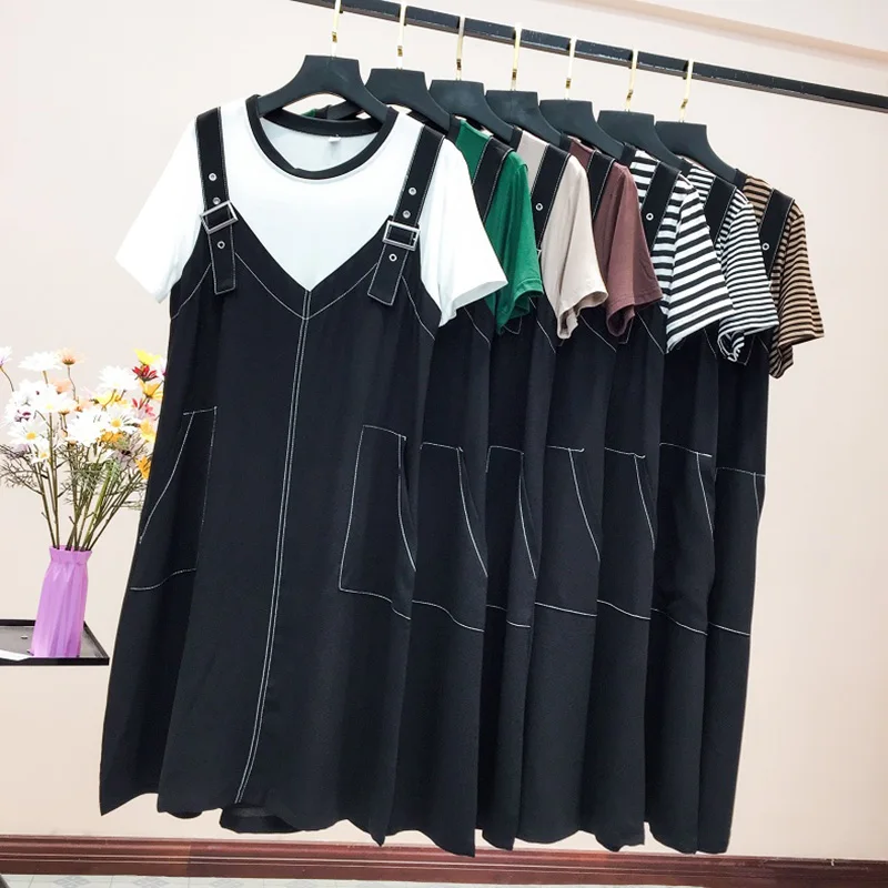 

Womens Loose Patchwork Summer Dress Plus Size L-5XL XXL XXXL 3XL XXXXL 4XL XXXXXL Slim Casual Blouses Blusas Robes Holiday Dress
