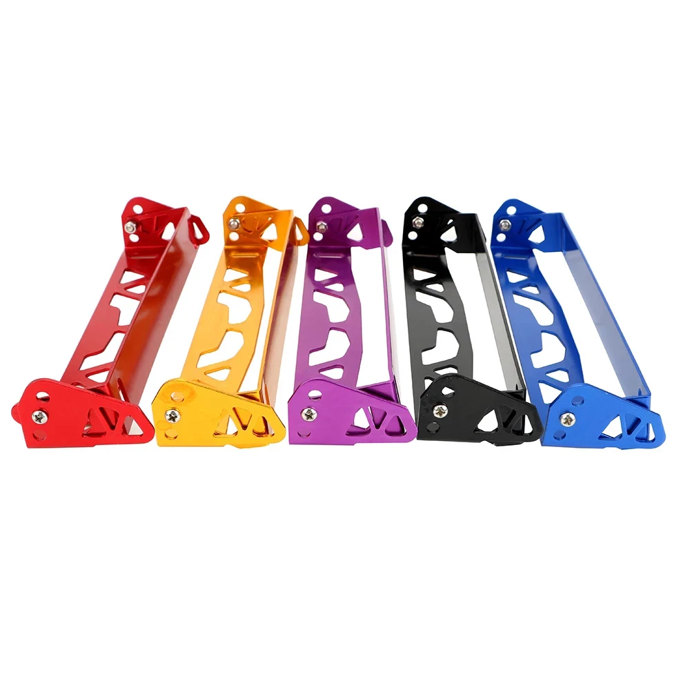 

Car License Plate Frame Universal Aluminum Power Racing JDM Styling Rotating Number License Plate Frames Tag Holder Adjustable