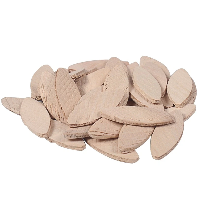 

100Pcs No.10 Assorted Wood Biscuits for Tenon Machine Woodworking Biscuit Jointer Woodworking Accessory