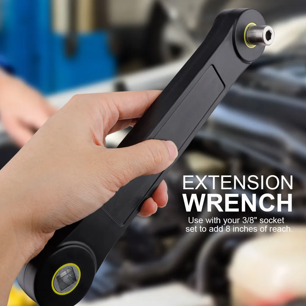 

Universal Extension Wrench Automotive Ratchet Wrench Adapter DIY 3/8" Universal Extension Wrench for Vehicle Replacement Parts
