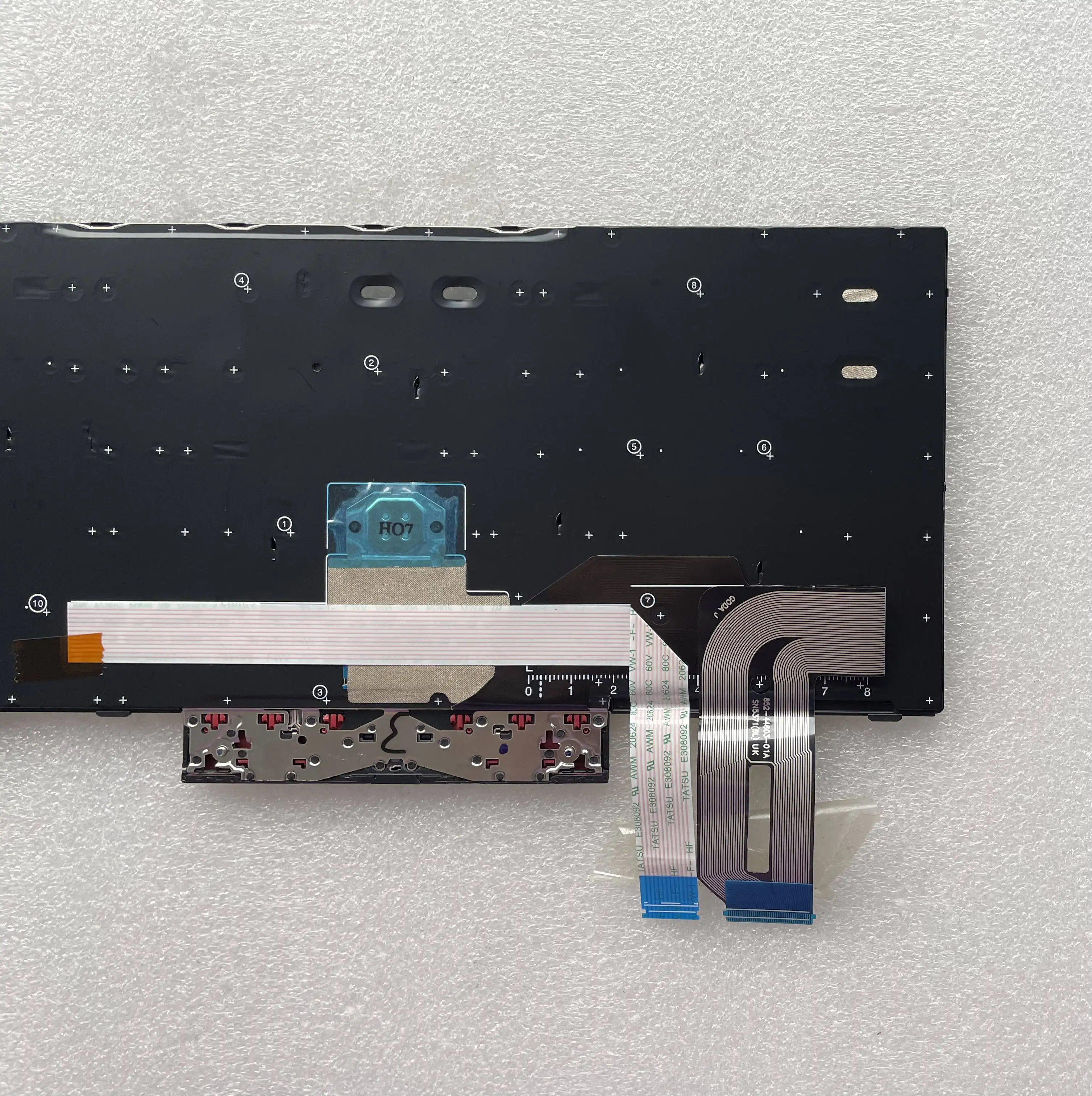 Клавиатура для ноутбука Lenovo Thinkpad E480 E490 R480 R490 L490 (черная левая и правая клавиши)