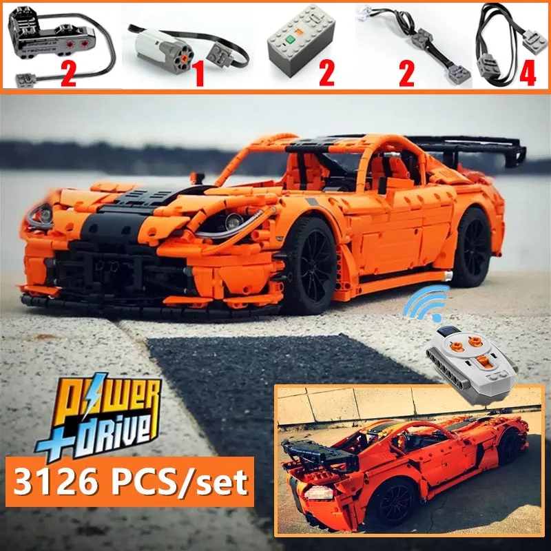 Новые технологии серии Viper ACR MOC 13655 двойной монстр мотор спортивный автомобиль