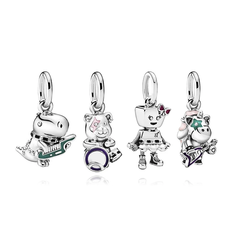 Браслет Шарм Bella Bot Женский оригинальное украшение из сплава с покрытием в стиле