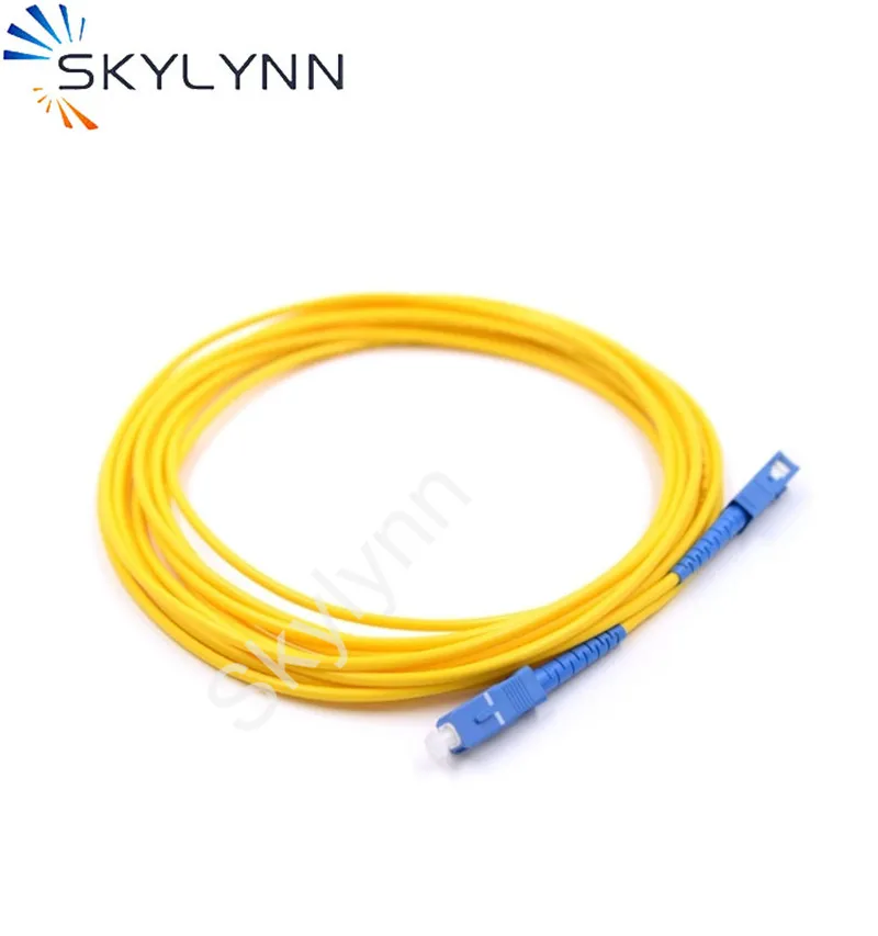 50PCS 0.5 Meter Length SC/UPC-SC/UPC Single Mode G652D/G657A1/G657A2 SX 3.0MM LSZH Jacket Fiber Optic Patch Cord Jumper Cable | Мобильные