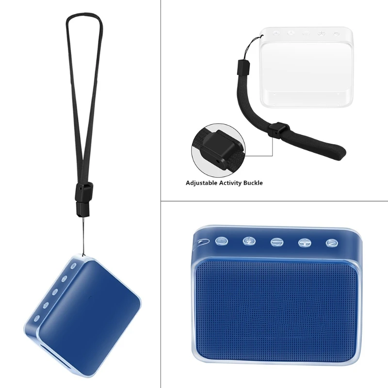 Защитный чехол из ТПУ с ремешком на руку для GO 2 Bluetooth совместимый X6HB|Аксессуары
