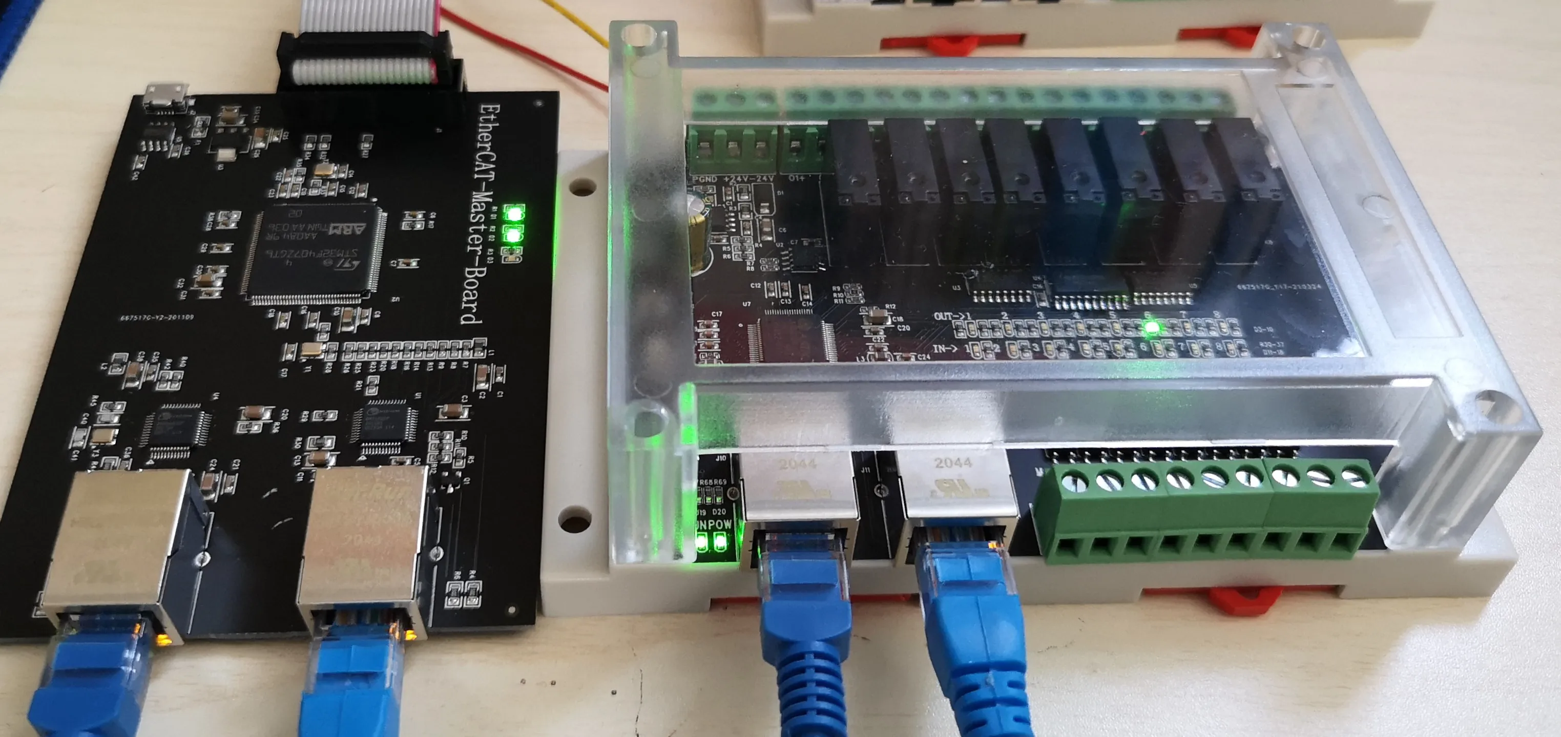 Эфирная ведомая станция дистанционный модуль ввода вывода цифровое количество 8