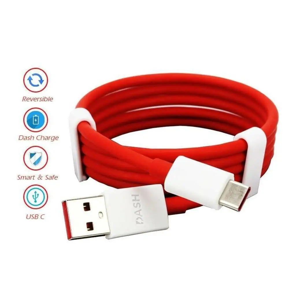 Зарядный кабель Usb Type C для Oneplus 6T красный зарядки и передачи данных 30/100/150 см one plus 6