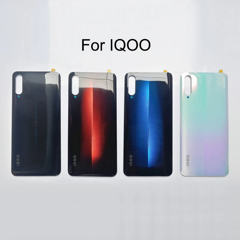 Задняя стеклянная крышка батарейного отсека IQOO для VIVO 3D стеклянный чехол задняя |