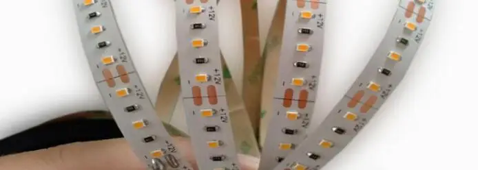 [Seven Neon] 5 м 2216 SMD Светодиодная лента 8 мм PCB DC12V 120 светодиодный/м 9 6 Вт CRI&gt 90 7-10LM Micro