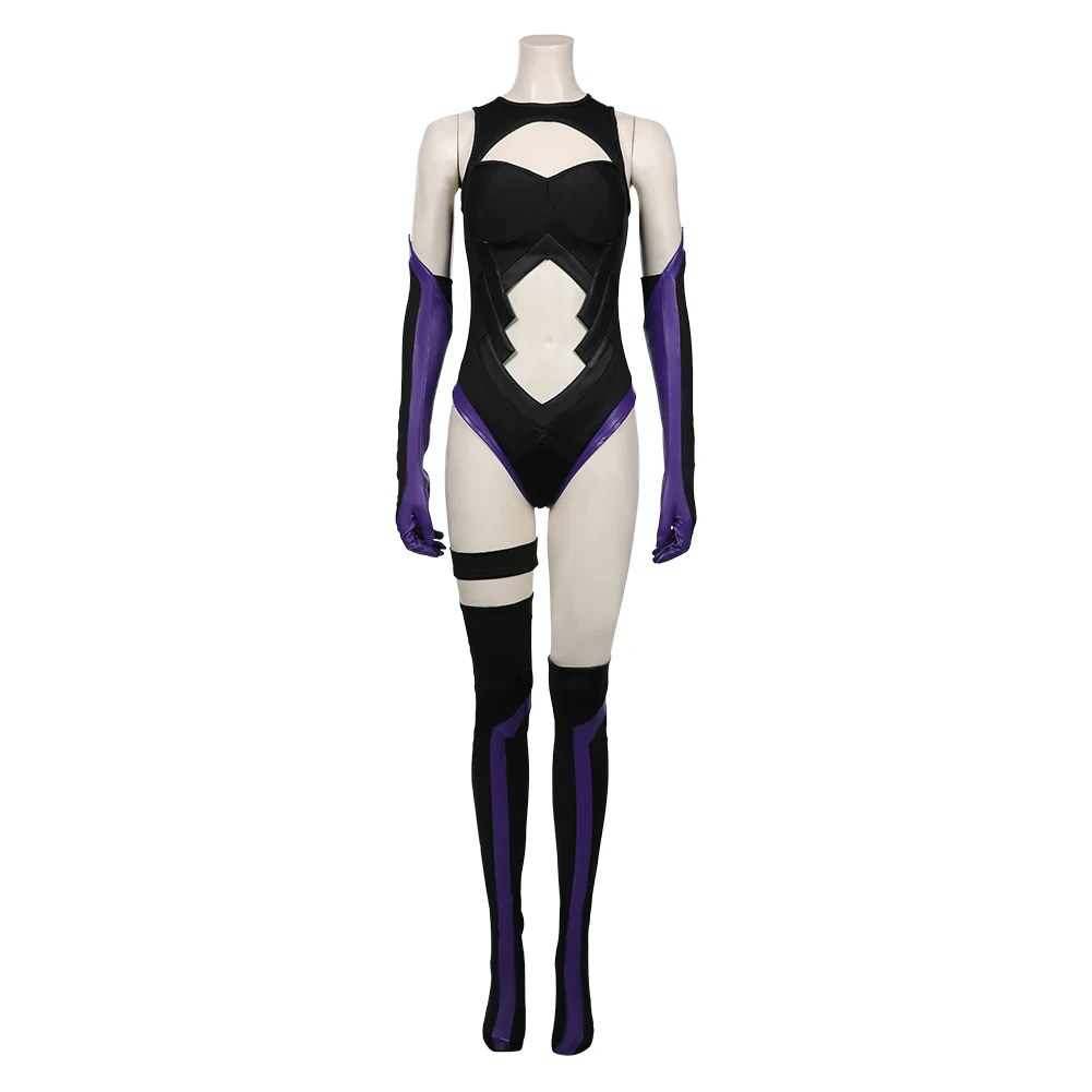 

Game FGO Fate Grand Order Mash Kyrielight Cosplay Costume Female Hollow Bodysuit Jumpsuit Halloween Carnival Outfits
