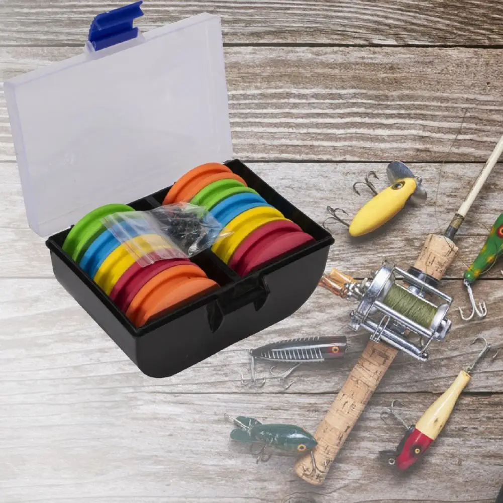 

60% Discounts Hot! 21Pcs/Set EVA Foam Outdoor Fishing Line Spools Bobbin Winding Board Round Coils Winder Organizer