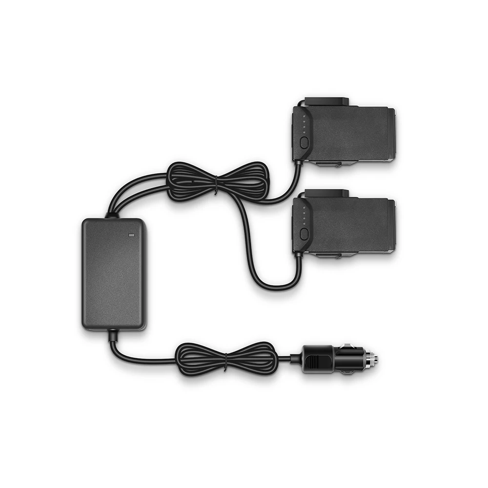 

Portable Car Charger For DJI Mavic Air Drone Battery with 2 Battery Charging Ports Fast Charging Travel Transport Outdoor