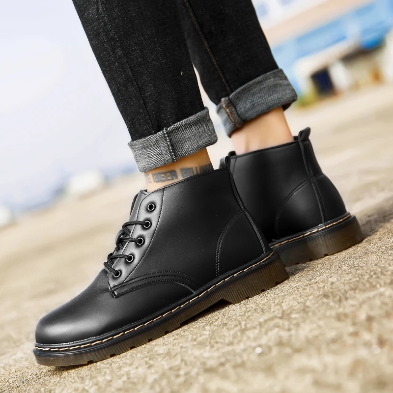 

casualesshoe slip work Casual dress Men's botas shoes sneakers de fashion para spring vintage mens informales western Shoes