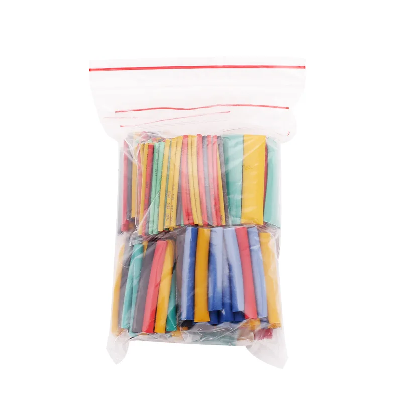

164pcs 328pcs Heat Shrink Tube Kit Shrinking Assorted Polyolefin Insulation Sleeving Heat Shrink Tubing Insulation
