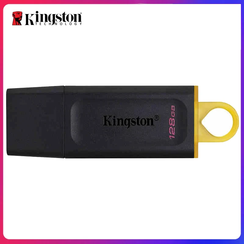 Kingston-unidad Flash USB 128, Pendrive de 16gb, 32gb, 64gb, 3,1 gb