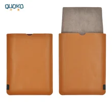 Quoko Split Leather Laptop Bag Case Sleeve 13.3 14 15.6 inch For Lenovo Thinkpad X1 Carbon Nano Extreme Xiaoxin Air 13 Pro 14