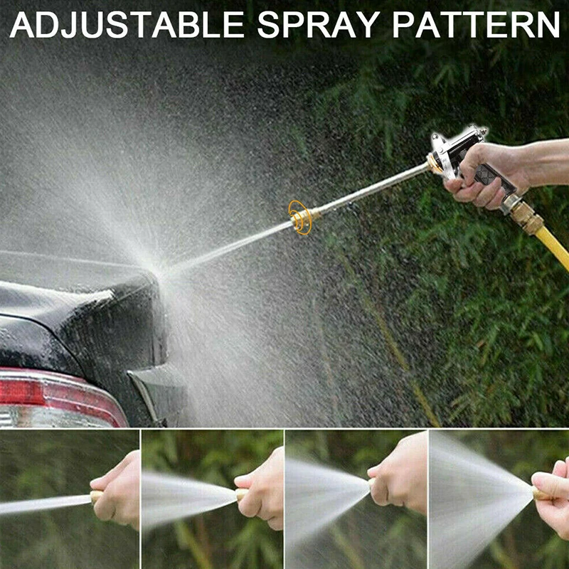 

AOZBZ водяной распылитель высокого давления, распылитель воды, инструмент для мойки автомобиля, садовый шланг, труба, газон, бытовой распылите...