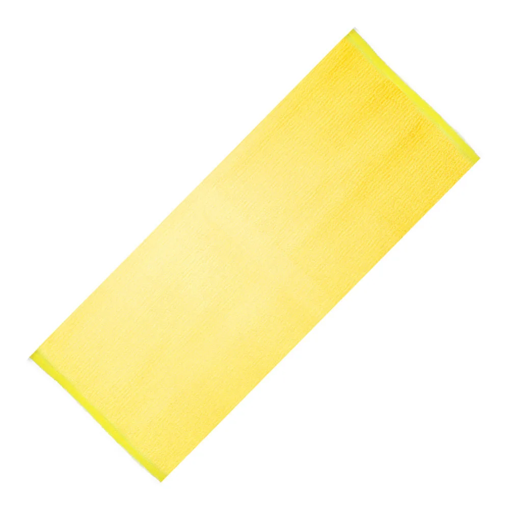 Yellow Edge Мягкая задняя губка для душа Отшелушивающий массаж банные щетки длинное банное полотенце глубокое очищение тела ванная комната используется NDS66 - Цвет: Yellow Edge