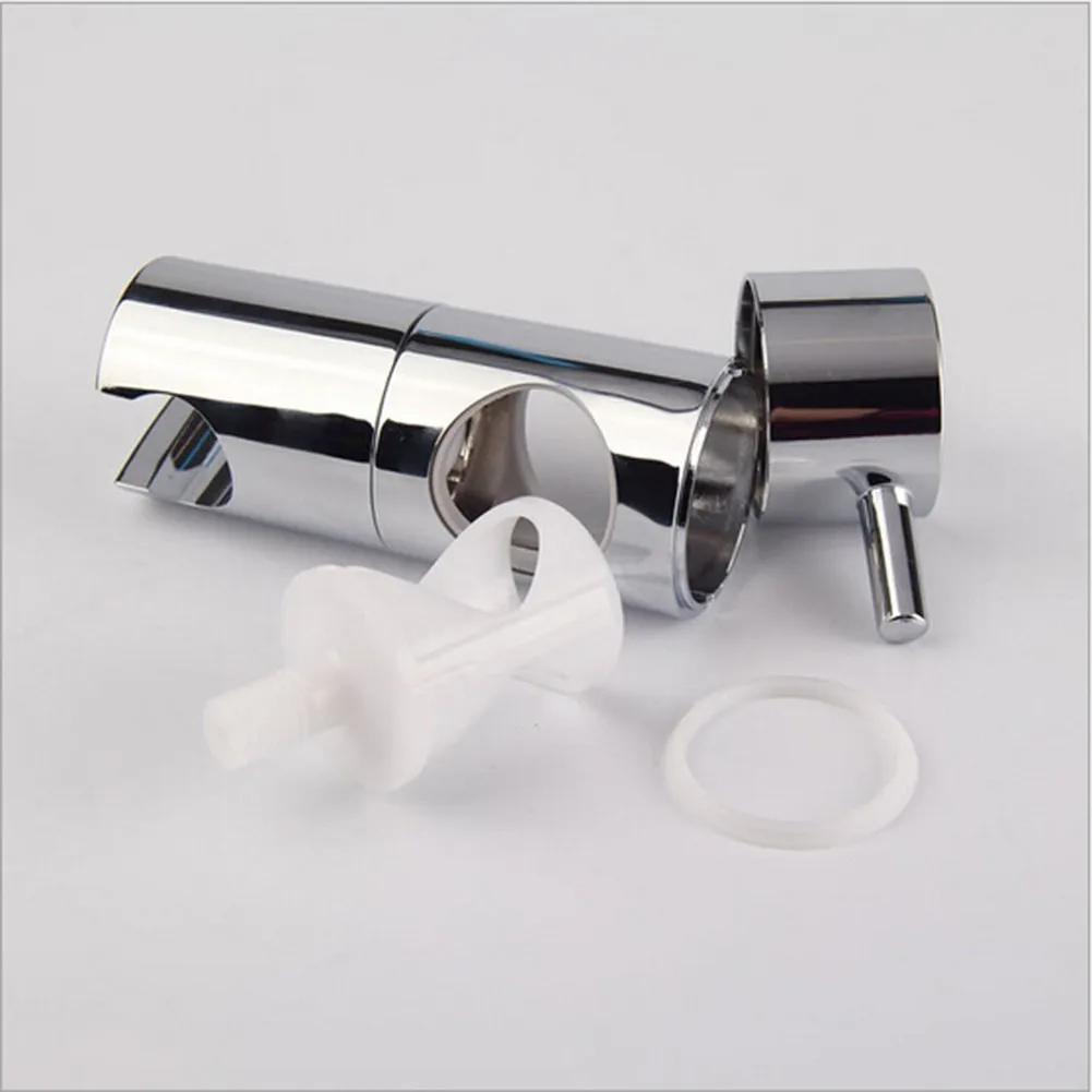 

Adjustable Rail Head Holder Bar Clamp Bathroom Bracket Slide Sleeve 1 Pc