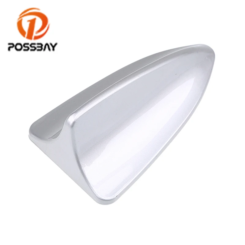 Posbay белый черный серебристый автомобильный плавник Антенна Акула крыша