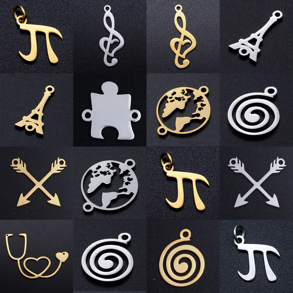 5 шт./лот своими руками головоломка улыбка лицо из нержавеющей стали