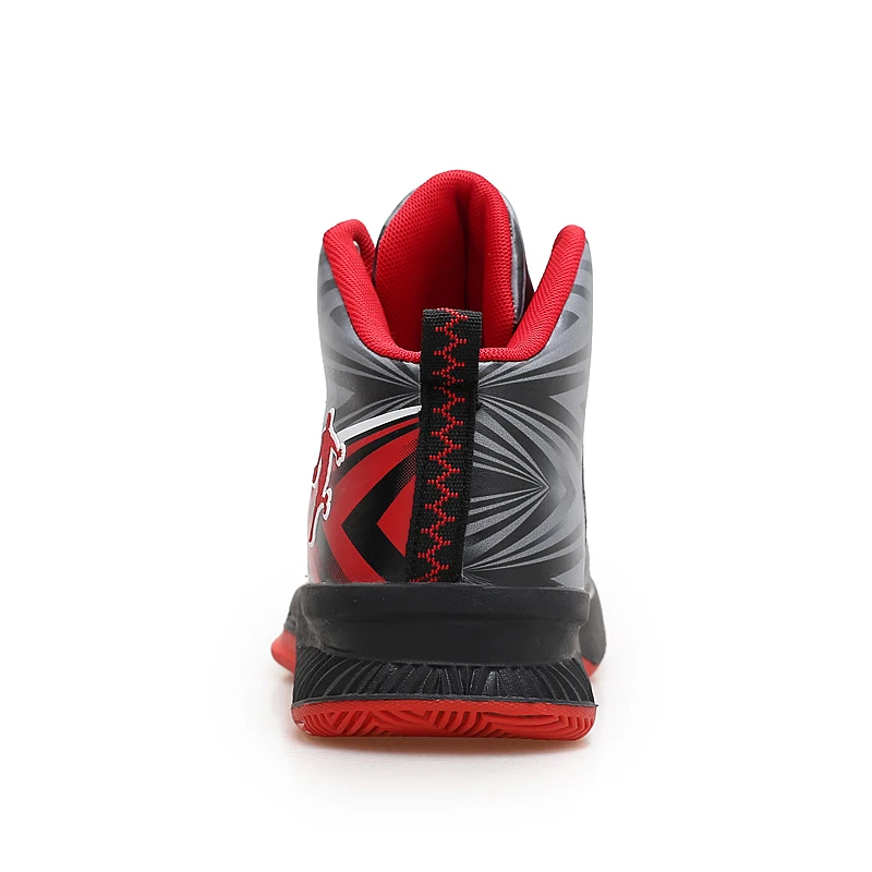

Professional High-Top Basketball Shoes Men Cushioning Anti-Friction Outdoor Sneakers Breathable Lace-up Sport Shoes TPR Sole
