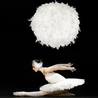 Светодиодный подвесной светильник с перьями, в нордическом стиле, абажур для гостиной, спальни, для внутреннего, ресторанного, гостиничного декора, потолочный светильник