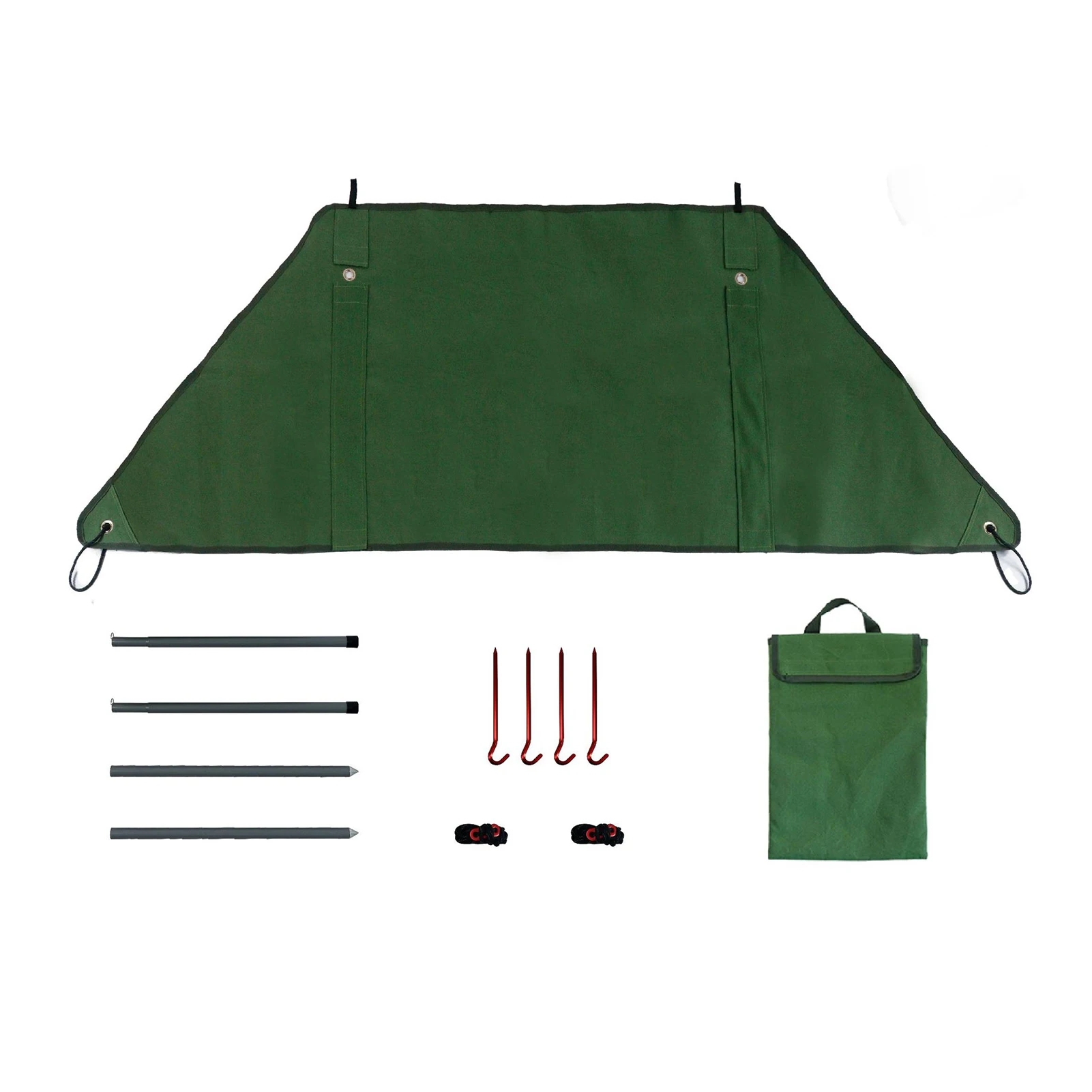Outdoor Camping Windscreen Windshield Picnic Windproof Folding Curtain Screen Stove Windbreak with Carrying Bag