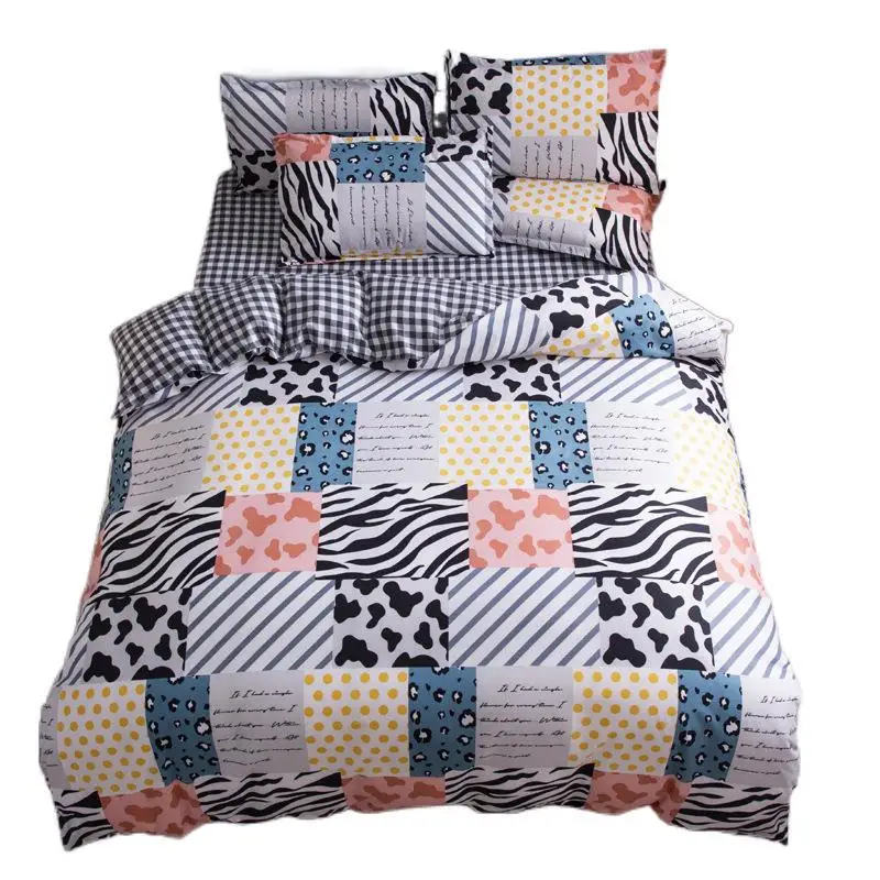 

Bedding Aloe Cotton Four-piece Set of Student Dormitory Three-piece Set Queen Size Bedding Set Bedding Set Luxury