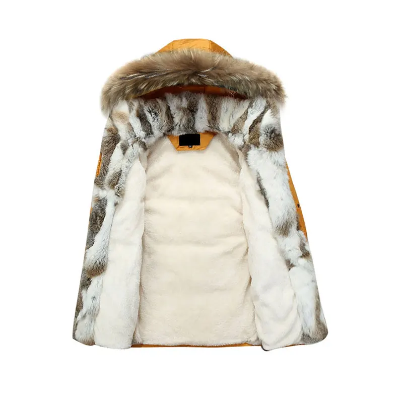 Новинка 2019 зимнее пальто с капюшоном парка Скорпион меховым воротником плотное