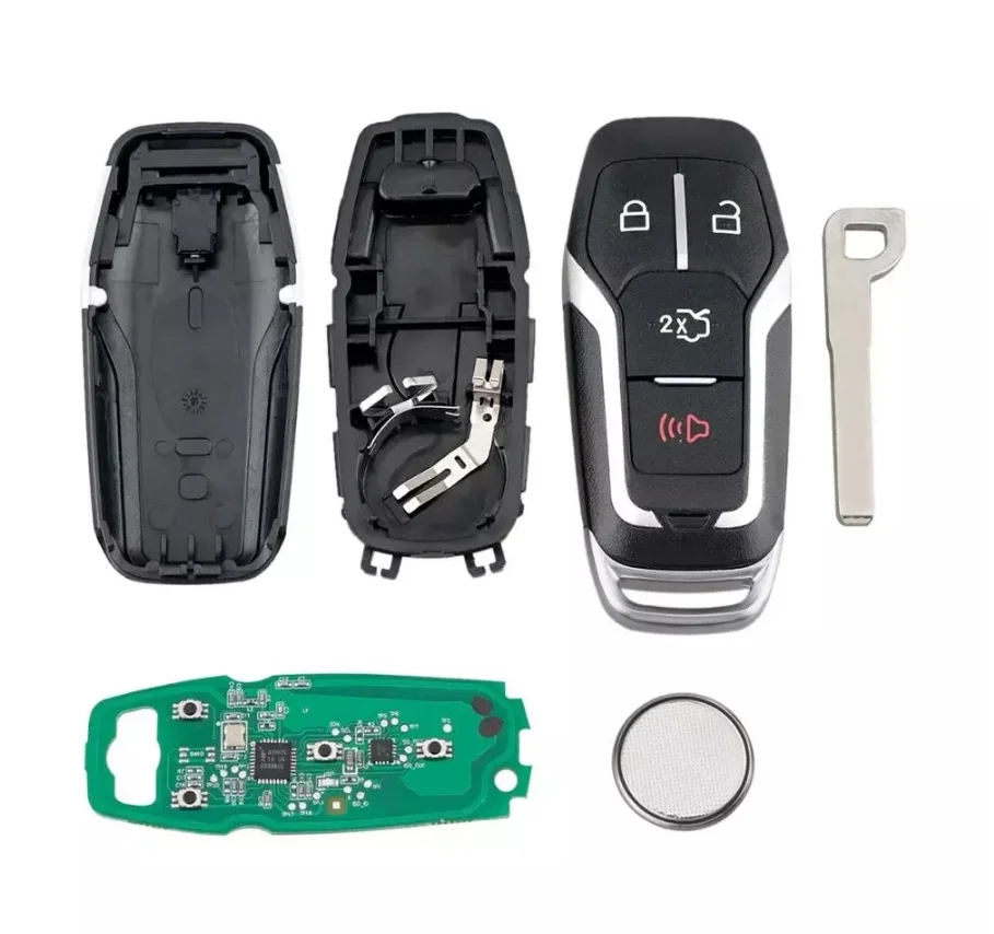 3 + 1 кнопка ASK315MHz/433 92 MHz умный дистанционный ключ NCF2951F HITAG PRO 49 чип для Ford FCC ID: Φ/PN: