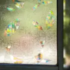 3d матовое самоклеющаяся пленка на окна, винил термопленка плёнка для окон,декоративная теплоизоляция витражная пленка,статическая блэкаут наклейки на стекло,солнце защитная оконная пленка для дома ванной дверь комната