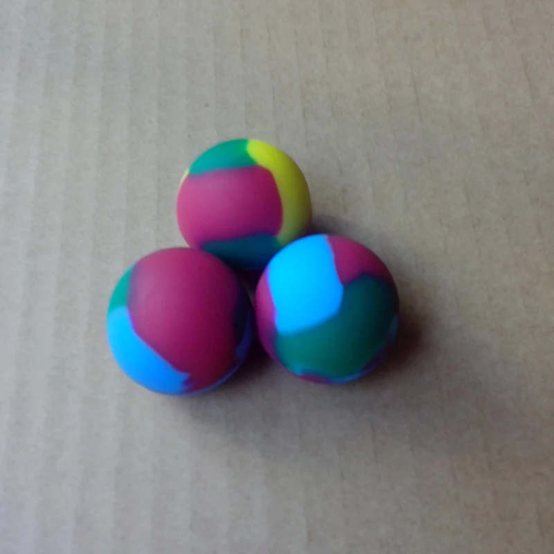 100 шт. сферическая силиконовая коробка круглая форма силиконовый контейнер для