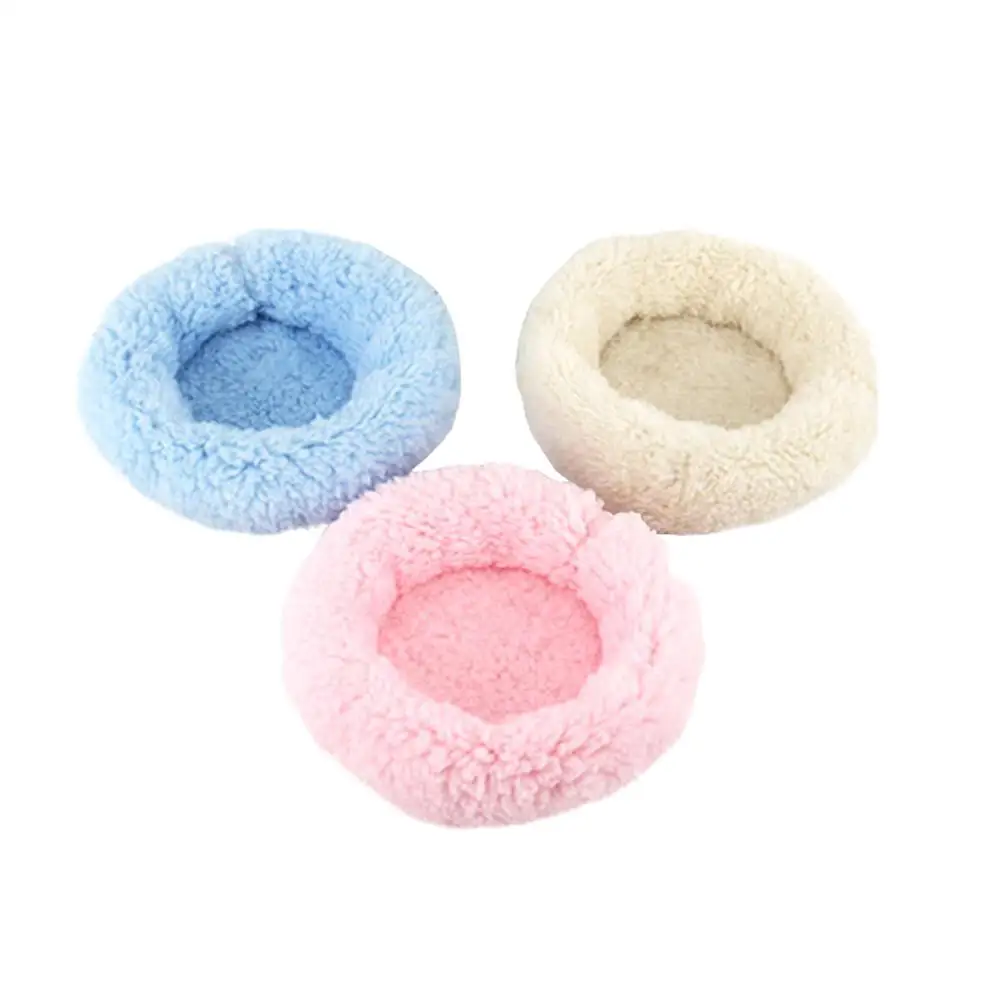 Подушка хомяк поставки зимний Coldproof коврик круглый моющийся Маленький