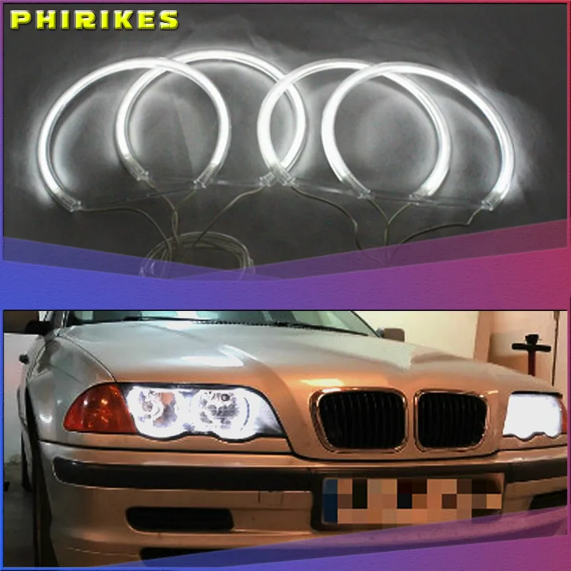 Фото Niscarda фасветильник ангельские глазки для BMW E36 E38 E39 E46 белый Автомобильный
