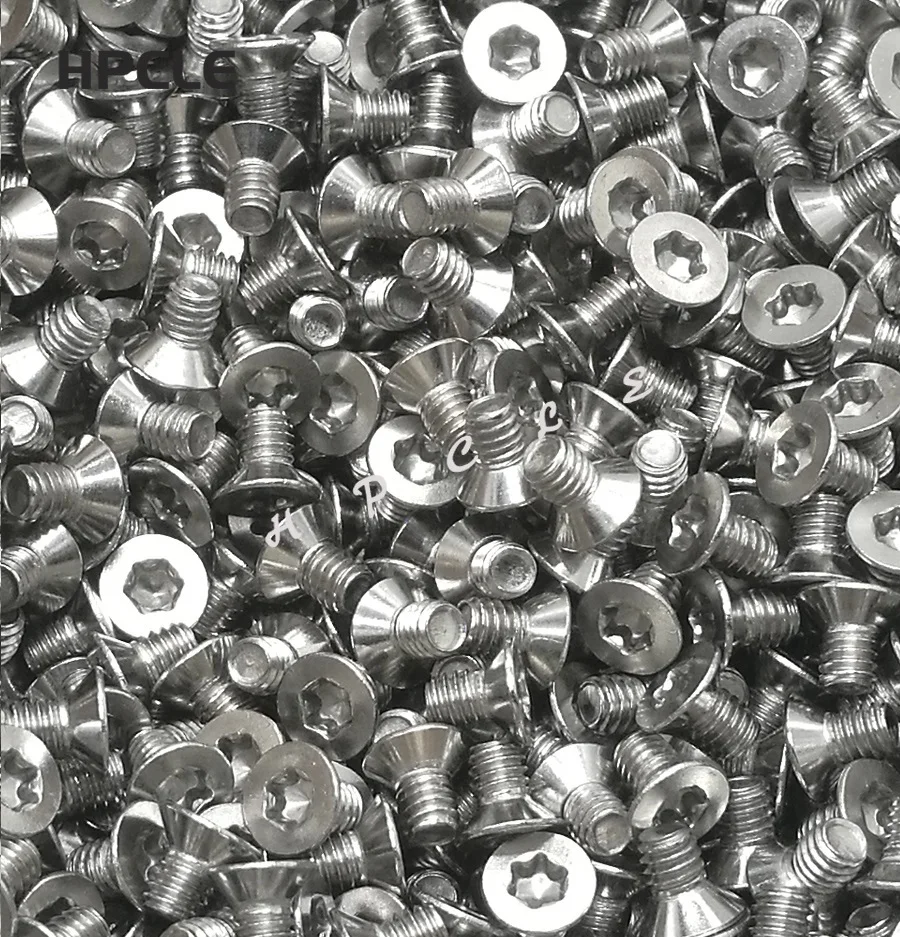 50 шт. M2 M2.5 M3 M4 GB2673 нержавеющая сталь 304 Torx Потайной винт для защиты винтов с шестью