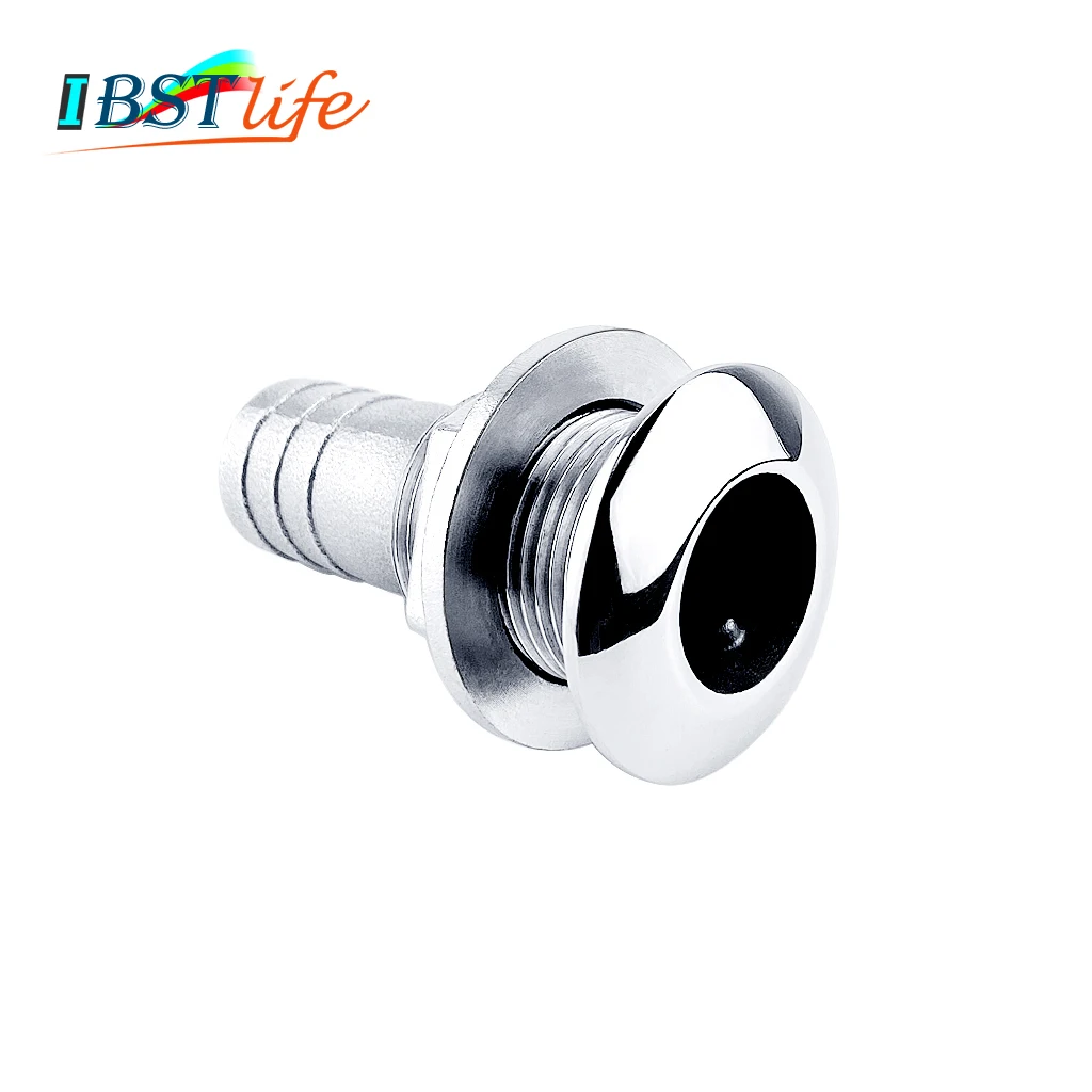 

Морское оборудование, фитинг из нержавеющей стали 316 сквозь корпус, сливное соединение для шланга 3/4 дюйма или 1 дюйм, аксессуары для лодки и ...