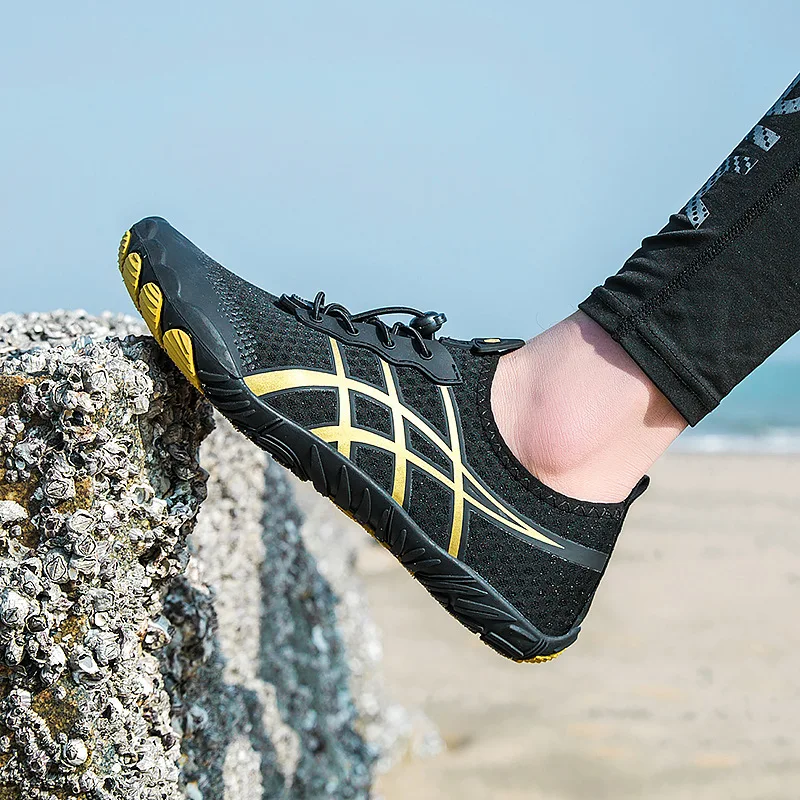 

Men Women Swimming Shoes Unisex Summer Beach Water Shoes Slipper Quick-Dry Aqua Shoes Men's Sneakers Lightweight Upstream Shoes