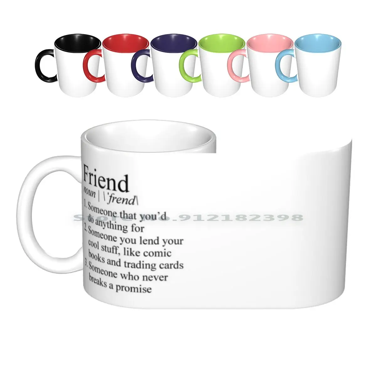 

Friend Definition Ceramic Mugs Coffee Cups Milk Tea Mug Netflix The Upside Down Mike Eleven Lucas Dustin El 11 Joyce Byers Jim
