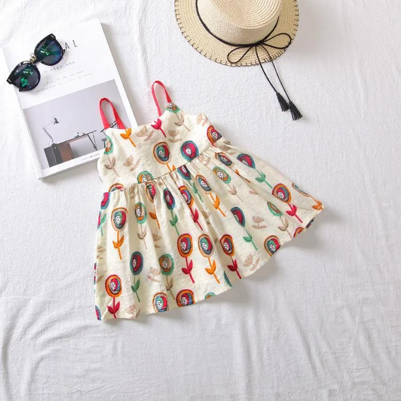 Детская одежда платья для девочек летнее платье принцессы корейские вечерние