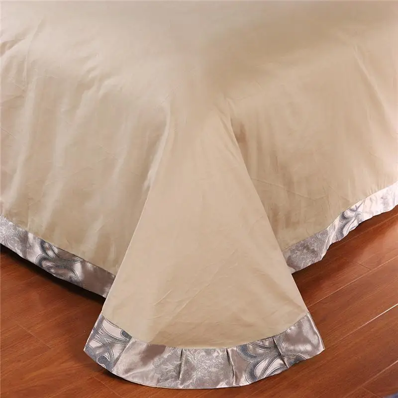 Комплект постельного белья из шелка хлопка и сатина 4 шт.|Комплекты белья| |