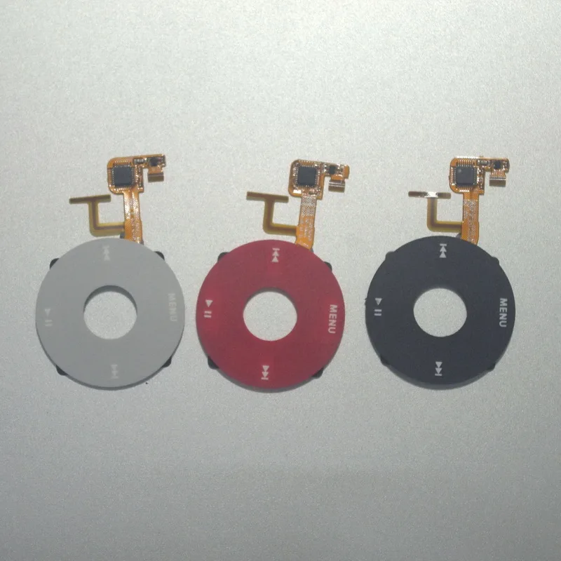 Гибкий кабель с колесиком для iPod 5 го видео черный белый красный|Корпусы и рамки