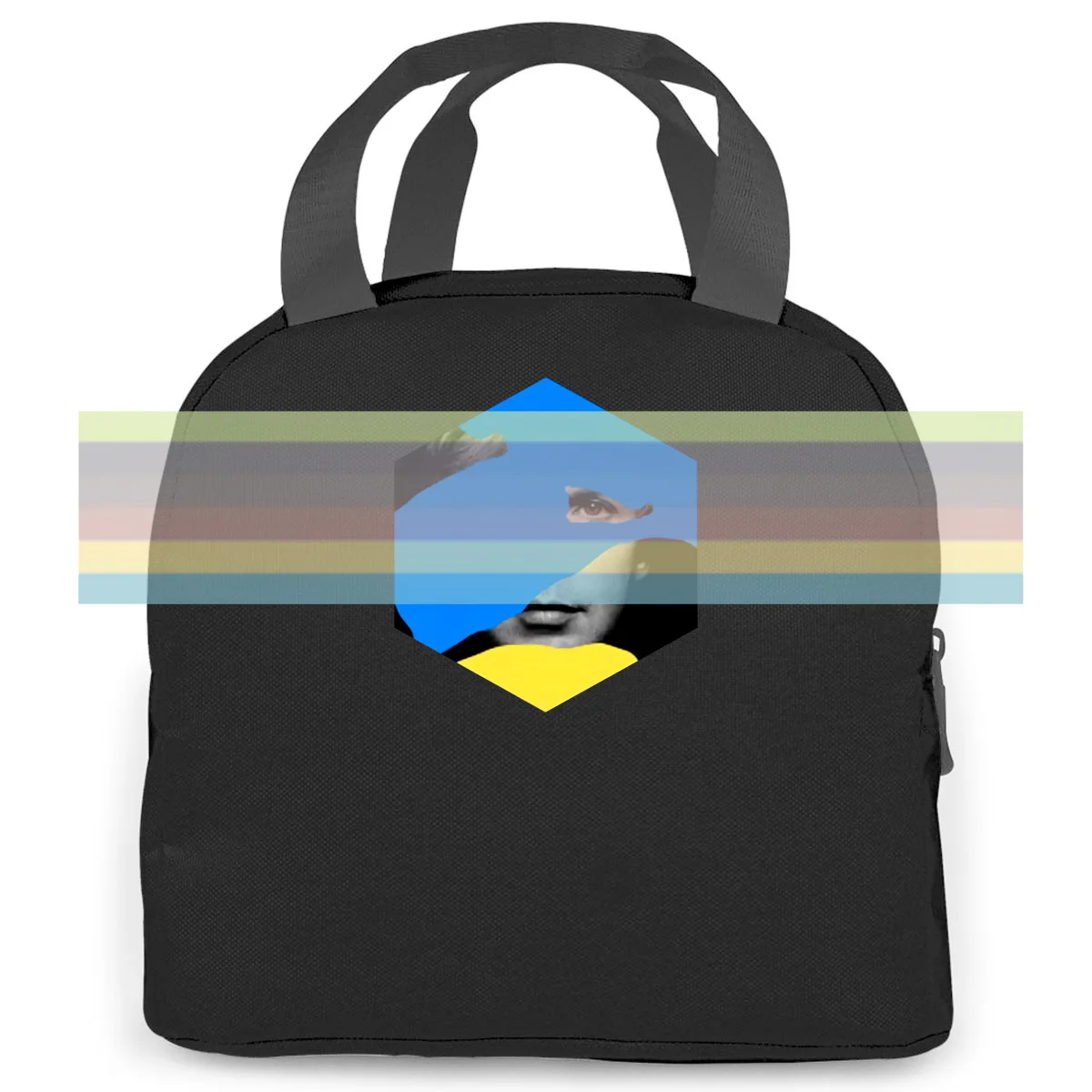 

New Beck Colors Album Rock Singer Black To women men Portable insulated lunch bag adult