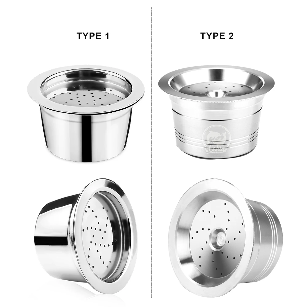 Многоразовые Экологически чистые кофейные капсулы из нержавеющей стали Tchibo
