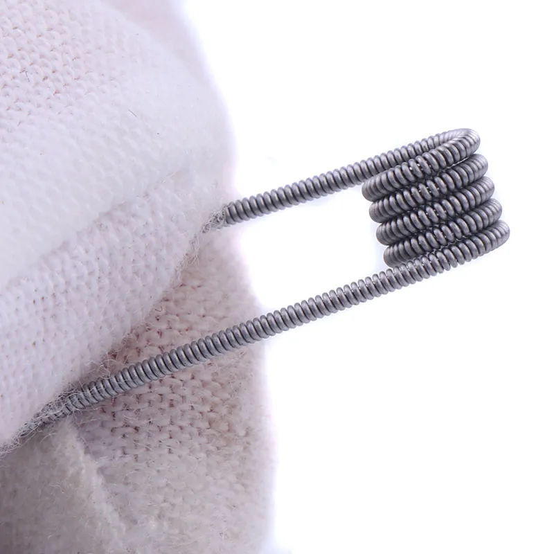 

5m/roll XFKM SS316L Clapton Wire heating wire for RDA RBA Rebuildable DIY Atomizer Coil E-Cigarette Vaporizer coils