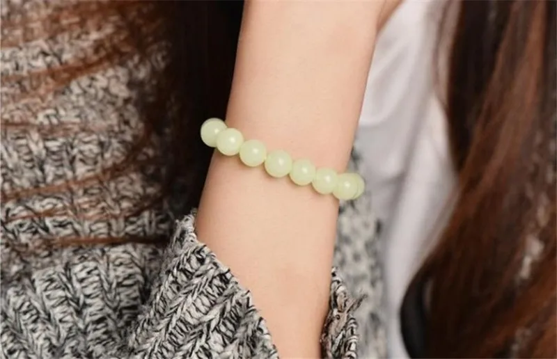 Светящиеся браслеты с бусинами 6 12 мм мужской ночной Светильник флуоресцентным