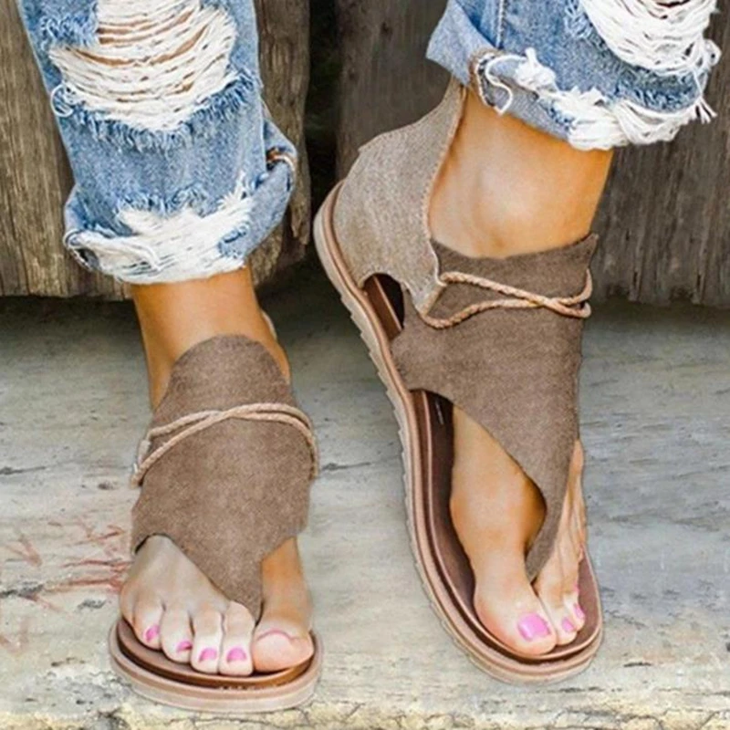 Женские босоножки на плоской подошве летние с леопардовым принтом большие