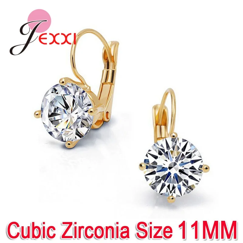 Новые модные дешевые серьги из стерлингового серебра 925 пробы с кубическим